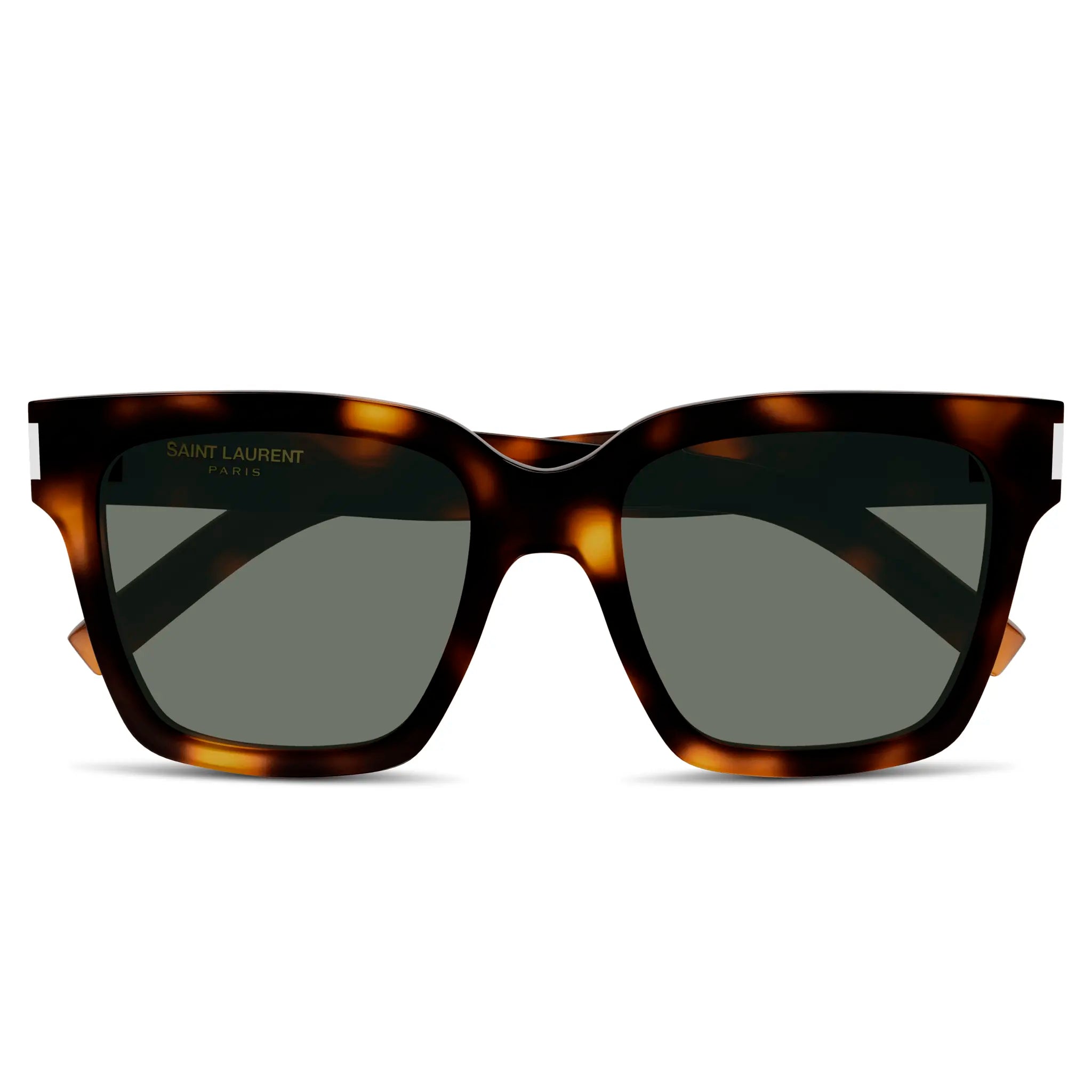 Front view of Saint Laurent Sun SL 507 003 Havana Sunglasses